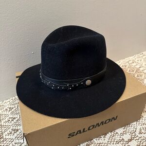 Rag & Bone Black Hat Size Small